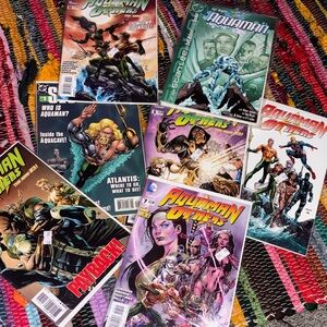 Aquaman & Others Comic Lot of Seven Comics